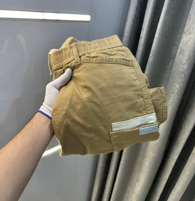 Essentia l Dark Khakhi Premium Imported Baggy Cargo Main image