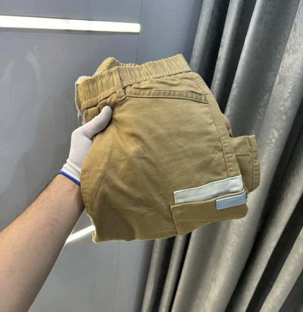 Essentia l Dark Khakhi Premium Imported Baggy Cargo