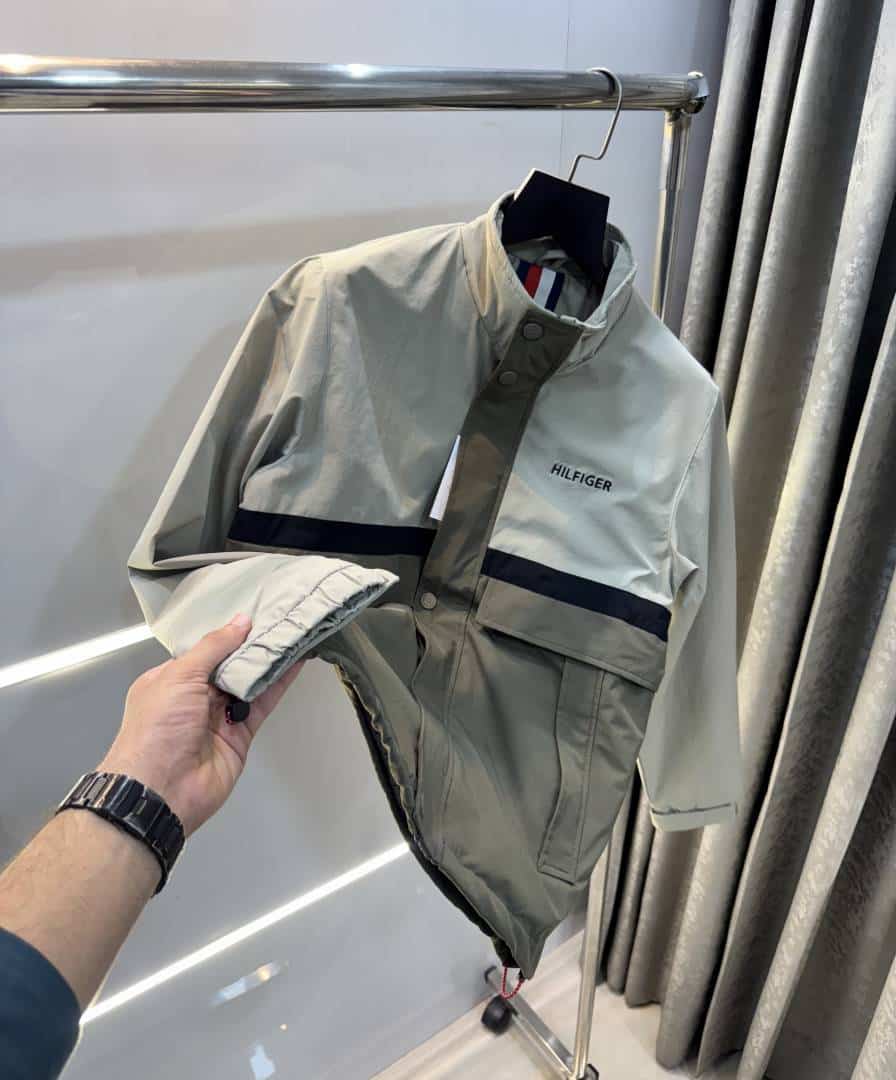 Tomm y Hilfige r Green Premium Classic WindBreaker Secondary image