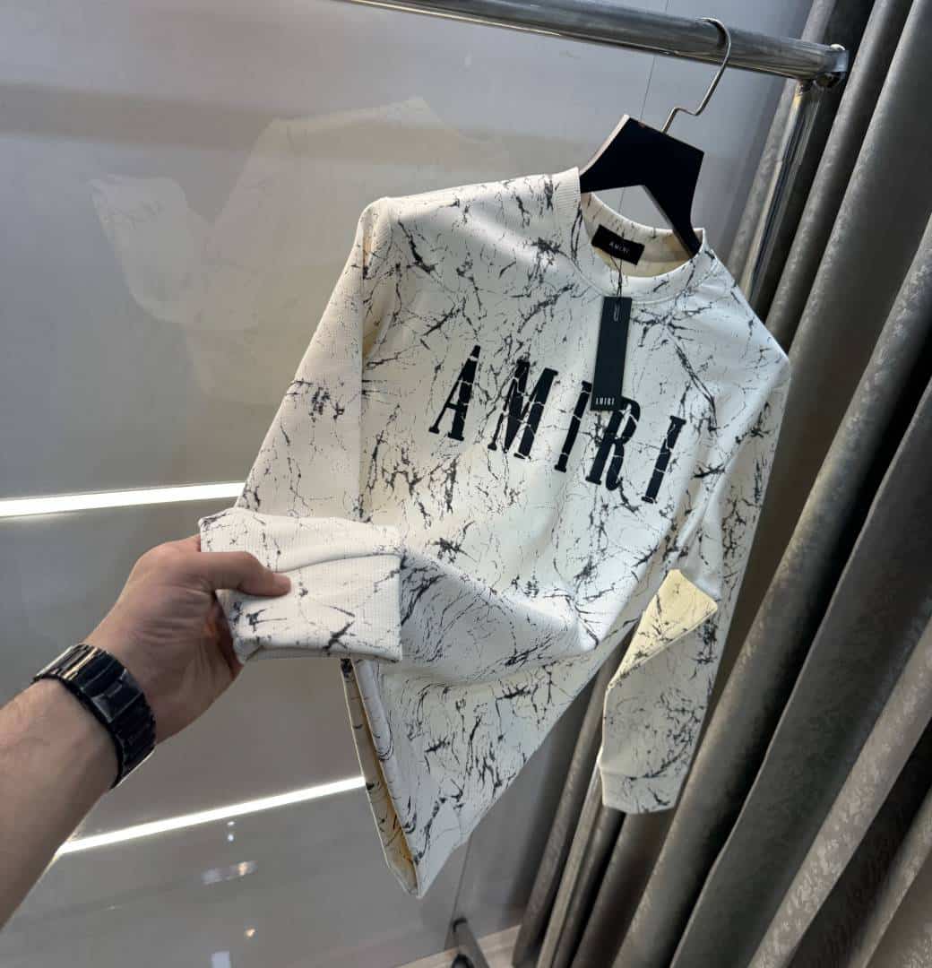 Amir i White Printed Imported Premium Sweatshirt