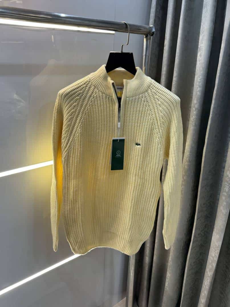 Lacost e Butter Embroidery Logo Imported Knitted Premium Pull Over Main image