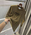 Prad a Milano Light Brown Knitted Imported Seen Through Pull Over