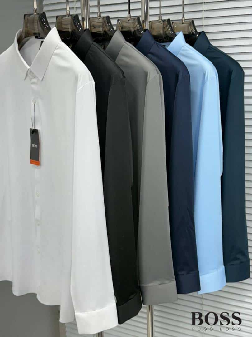 Hugo Boss Petrol Blue Premium Imported Shirt