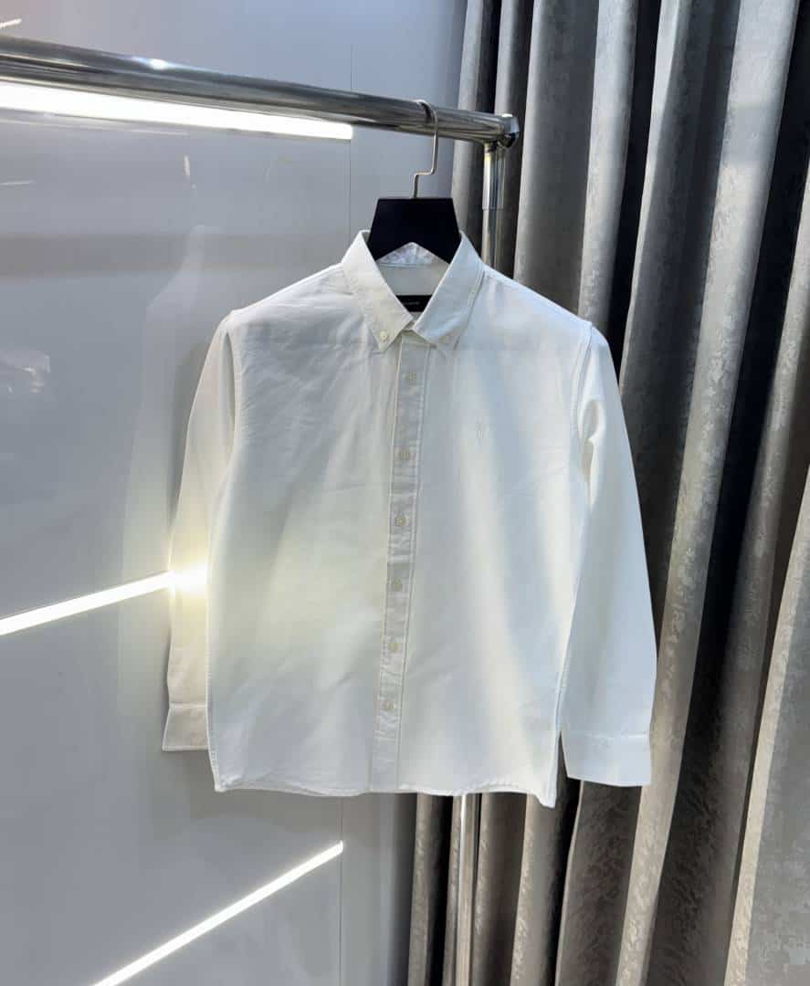 All Saints White Embroidery Logo Premium Shirt Secondary image