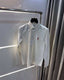 Ami Paris Beige S+r-ipe!s Embroidery Logo Premium Shirt