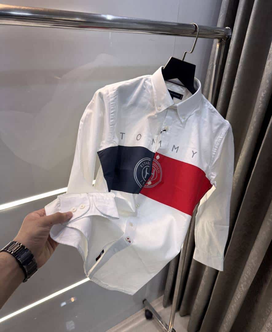 Tommy  Hilfiger White Premium Classic Shirt