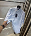 Gant Sky Blue Small Checks Premium Classic Shirt