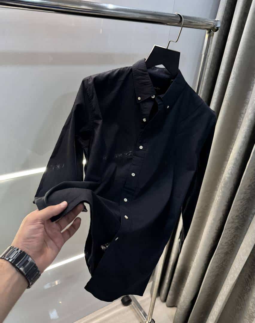 Mossim o Dutti Black Premium Classic Shirt Main image