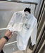 Lacost e White Logo Work Premium Shirt