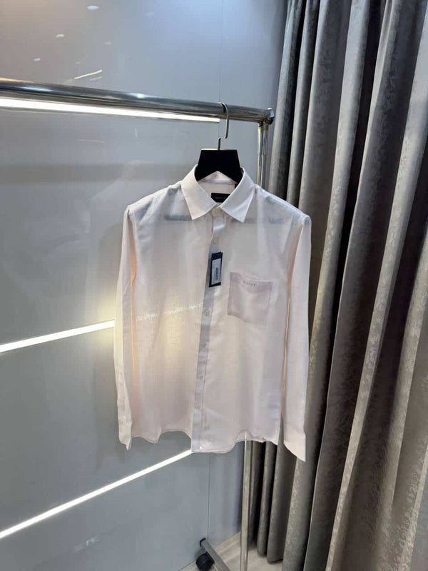 Gant Pink Premium Classic Linen Shirt