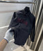 Balmai n Paris Black Embos ed Logo Premium Shirt