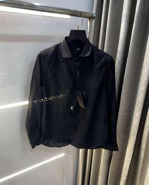 Givench y Paris Black Monogram Premium Shirt