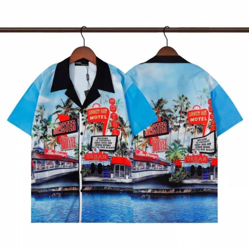 Zar a Printed Imported Half Shirt Main image