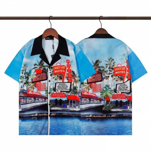 Zar a Printed Imported Half Shirt