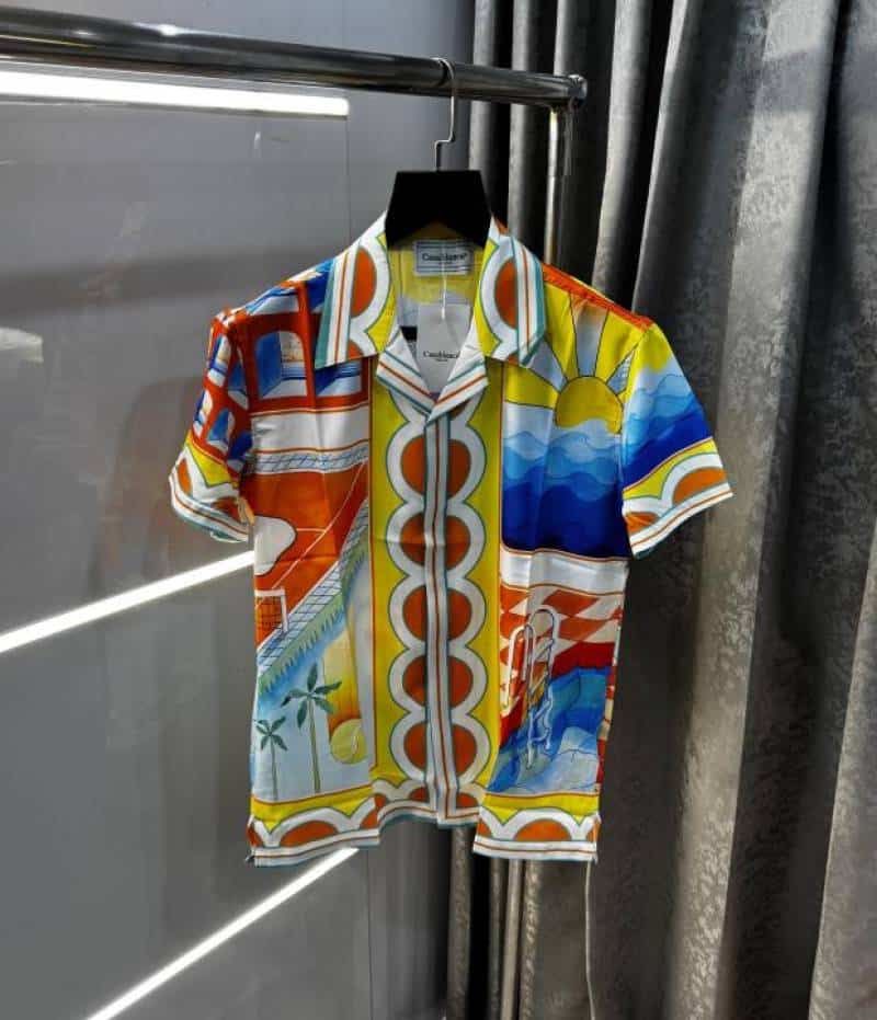 Casablanca Printed Imported Half Shirt