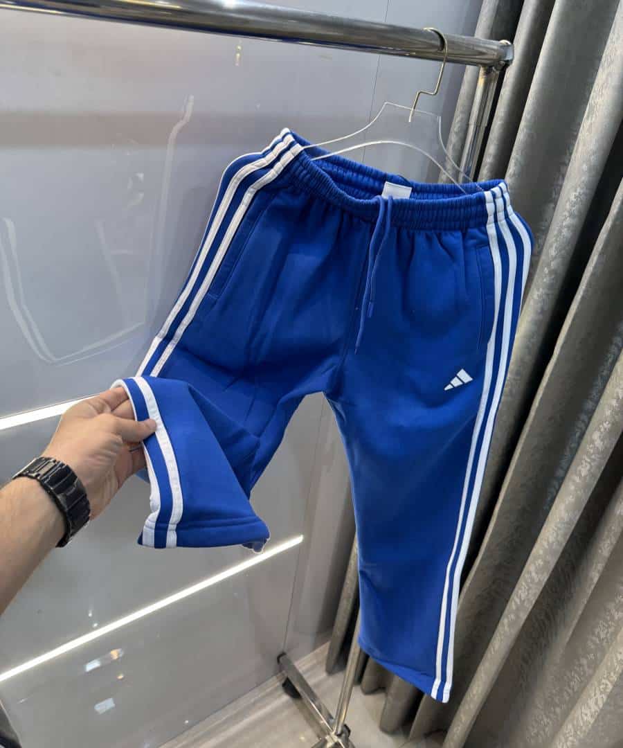 Adida s Blue Embroidery Logo Premium TrackPant Secondary image