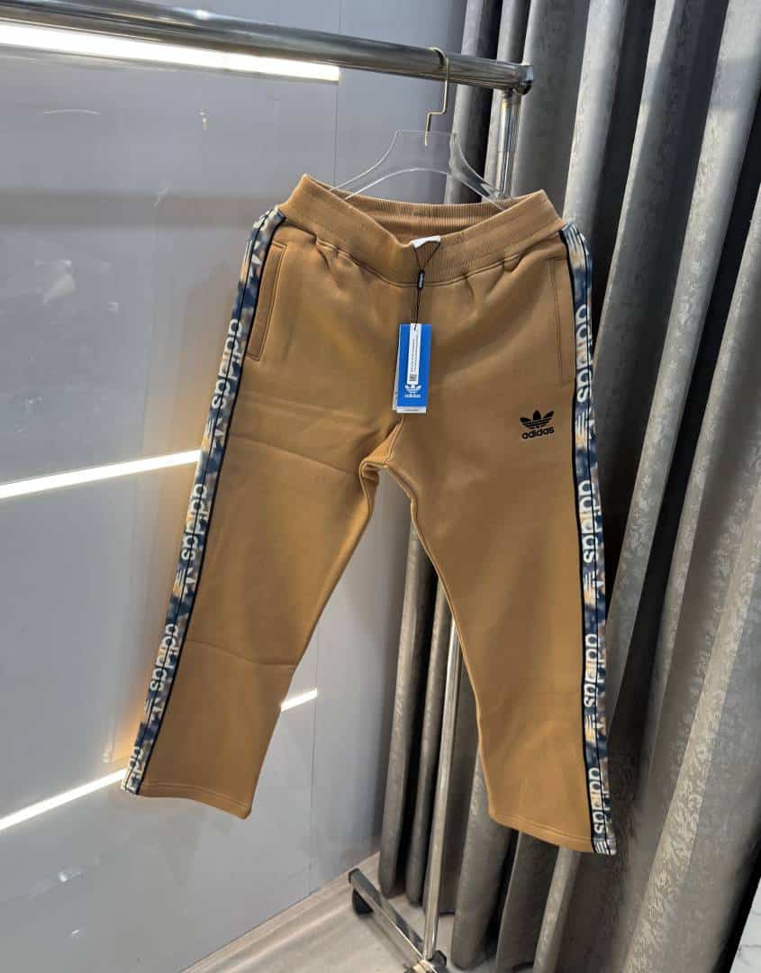Adida s Light Brown Patch Logo Premium TrackPant Main image