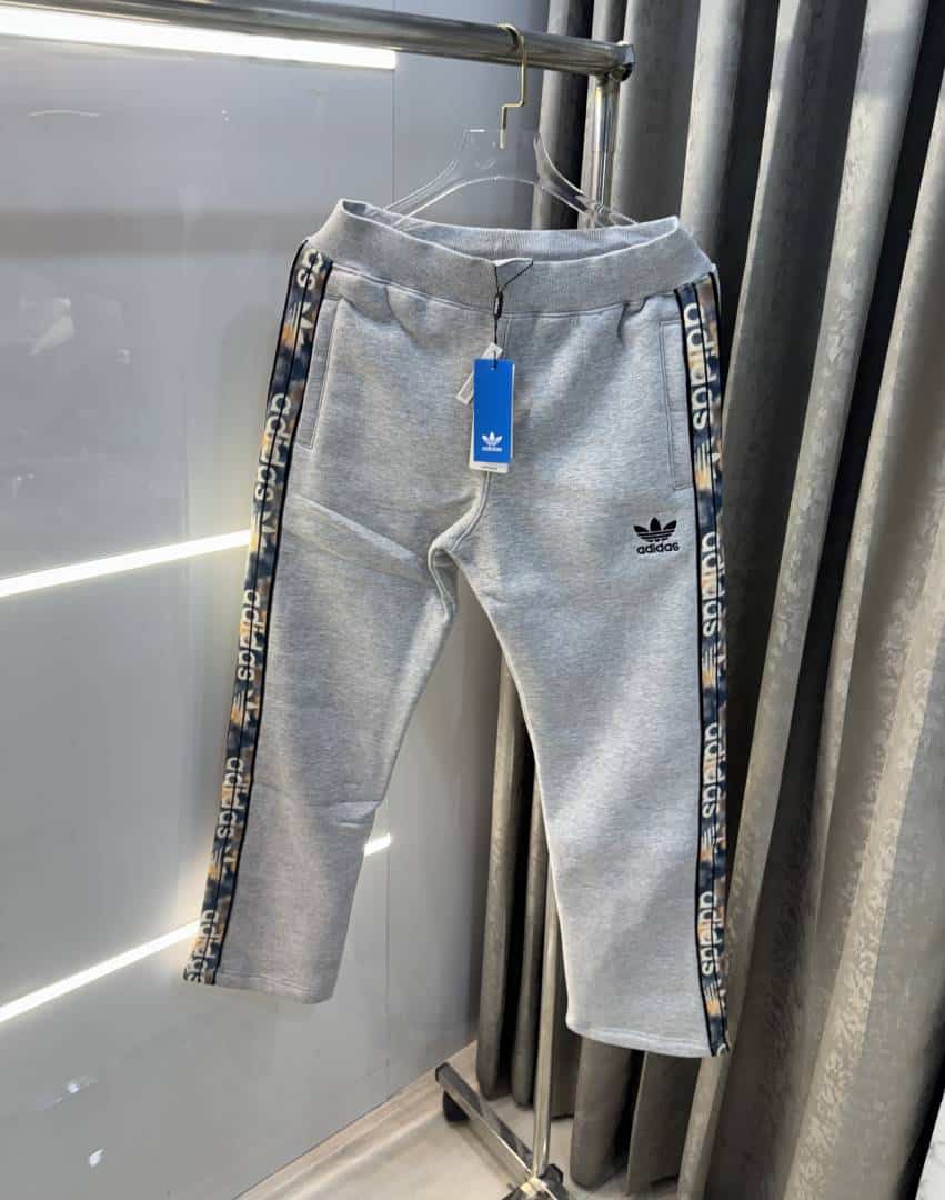 Adida s Grey Patch Logo Premium TrackPant Main image