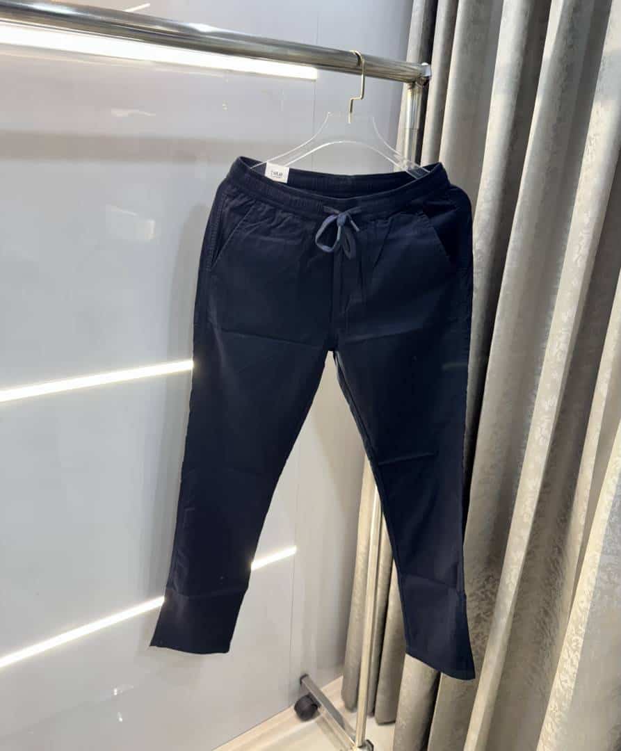 Ralph Lauren New Navy Blue Premium Classic Cotton Pant