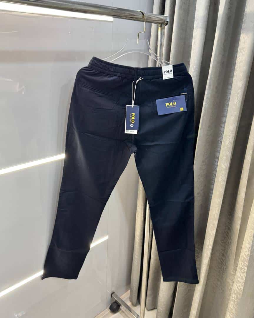 Ralph Lauren New Navy Blue Premium Classic Cotton Pant