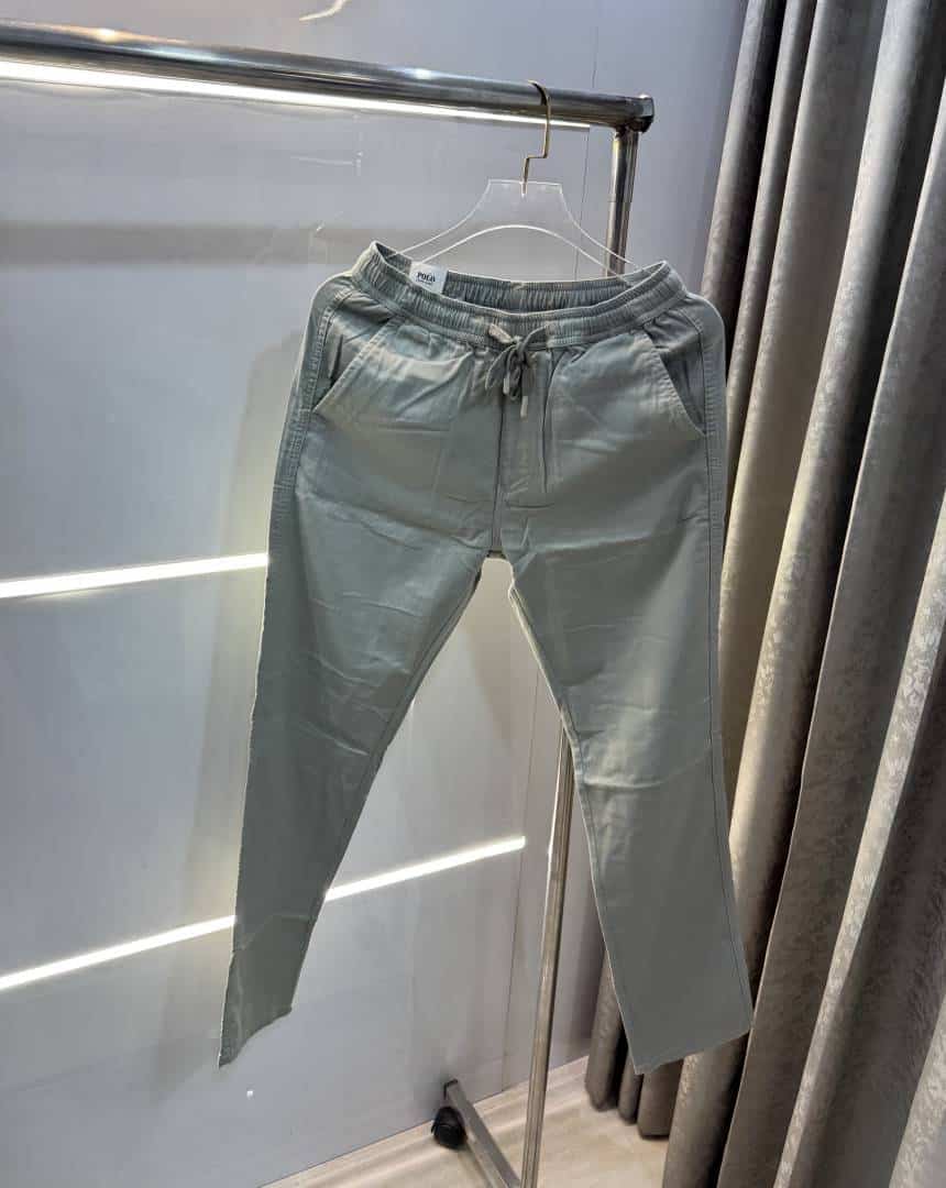 Ralp  Lauren  Aqua Green Premium Classic Cotton Pant Main image