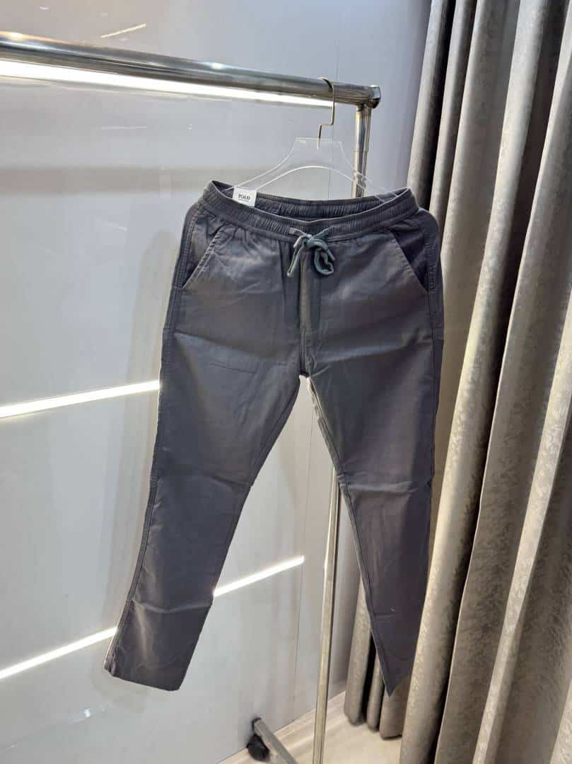 Ralph Laure n Dark Grey Premium Classic Cotton Pant Main image