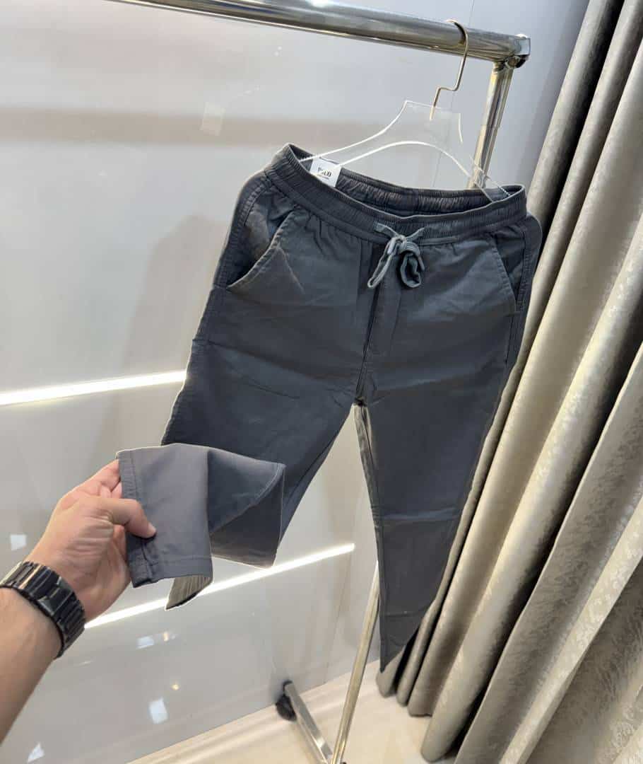Ralph Laure n Dark Grey Premium Classic Cotton Pant Secondary image