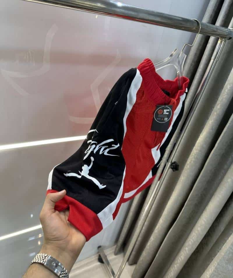 Air JOrdan Red Flight Edition Premium Shorts Secondary image