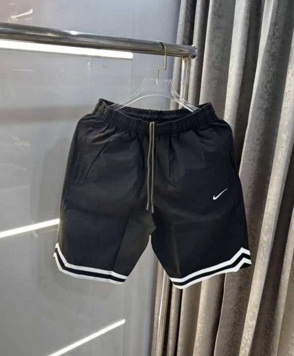 Nik e Olive Green Embroidery Logo Limited Edition Premium Shorts