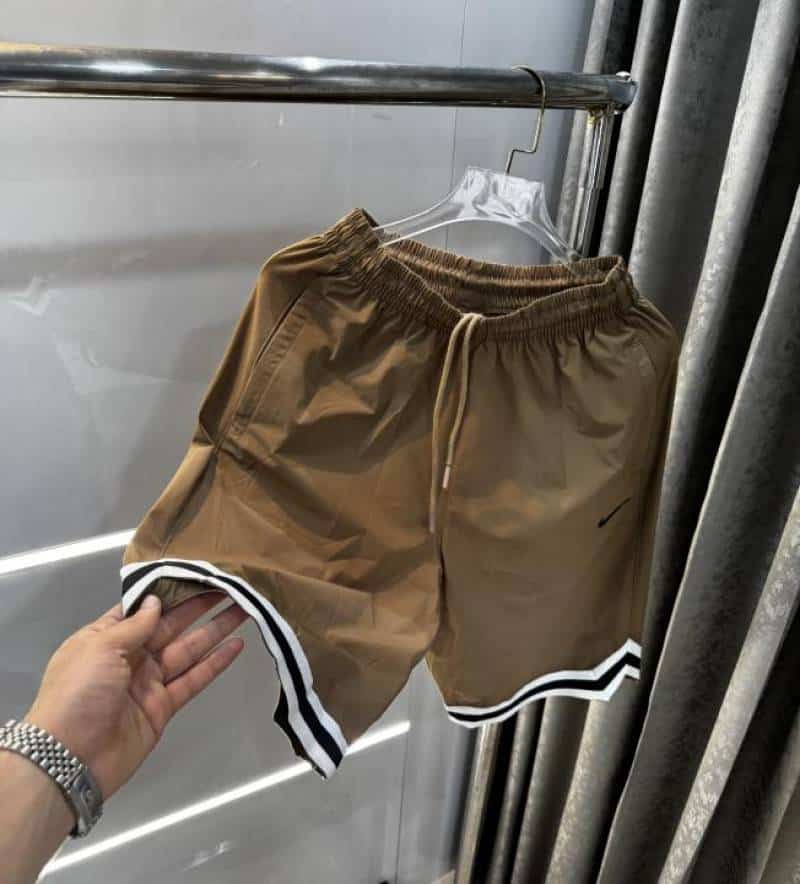 Nik e Brown Embroidery Logo Limited Edition Premium Shorts