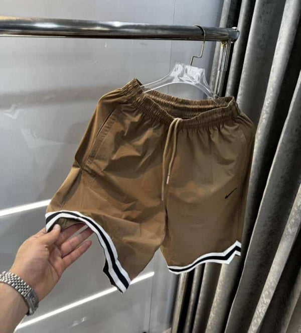 Nik e Brown Embroidery Logo Limited Edition Premium Shorts