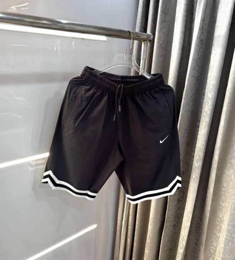 Nik e Dark Grey Embroidery Logo Limited Edition Premium Shorts