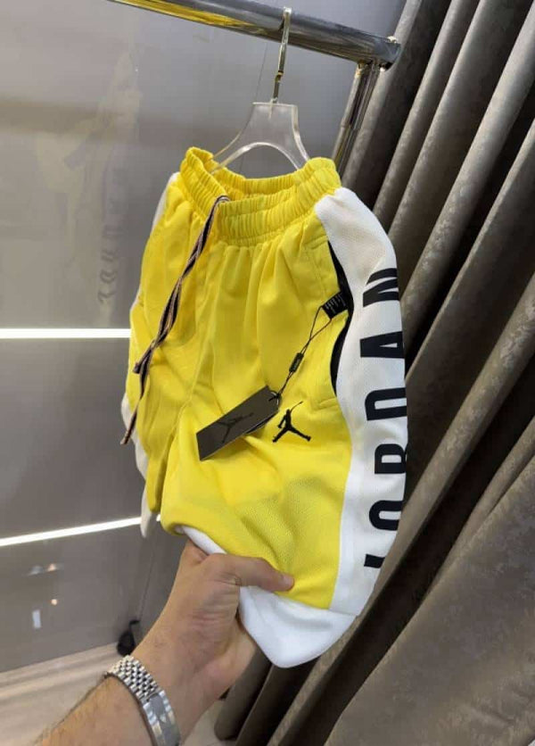 Air  Jordan Yellow Reversible Premium Shorts