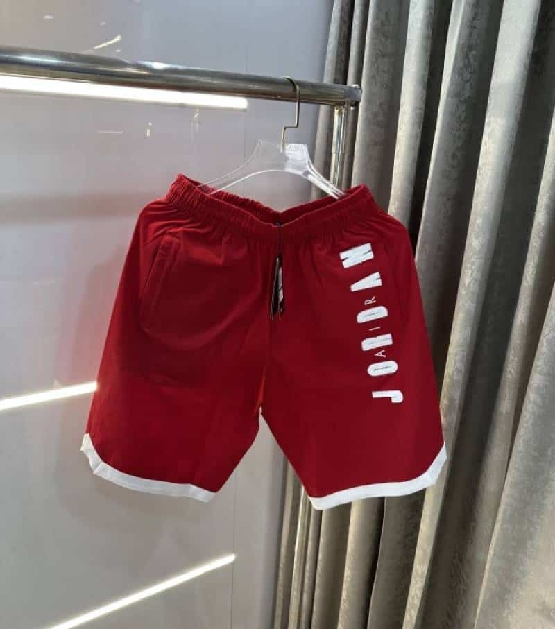 Air  Jordan Red Embroidery Work Premium Shorts Main image
