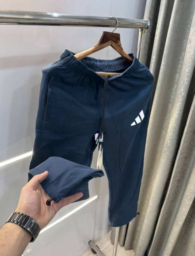Adida s Petrol Blue Premium Classic Trackpant Secondary image