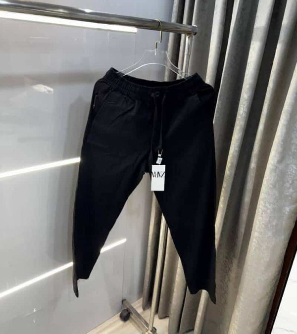 Zar a Black 5 Premium Linen TrackPants