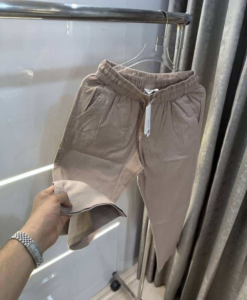 Zar a Light Beige 4 Premium Linen TrackPants Main image