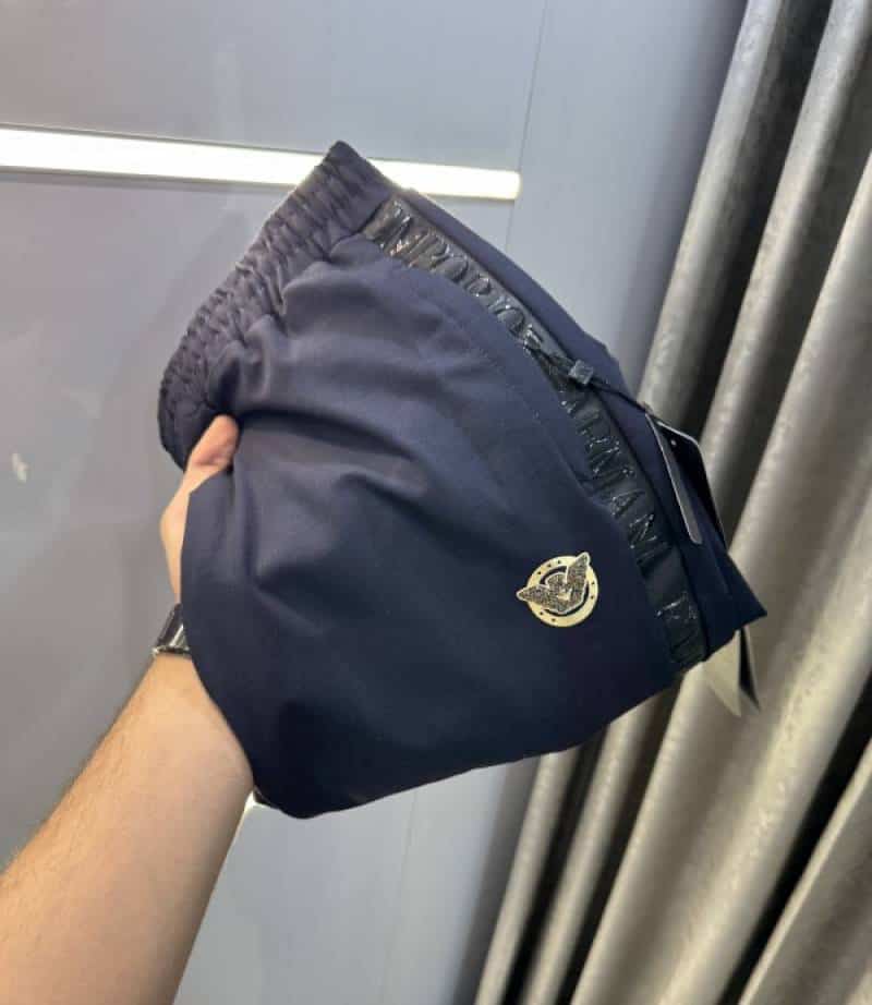 Emporio Arman i Grey Patch Logo Imported Jogger With Carry Bag