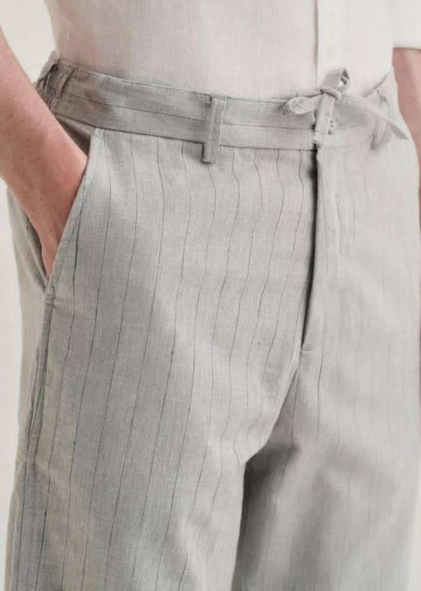 Zar a Grey s+Ripes Premium Classic Linen Pant