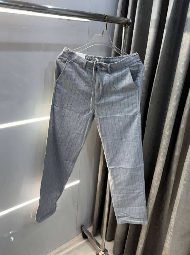 Zar a Grey s+Ripes Premium Classic Linen Pant Secondary image
