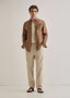 Zar a Cream StrIpEs Premium Classic Linen Pant