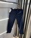 Zar a Navy Blue STR..IPEs Premium Classic Linen Pant