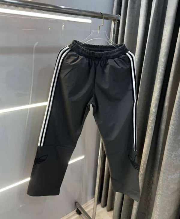 Adida s Dark Grey Embroidery Logo Premium Trackpant