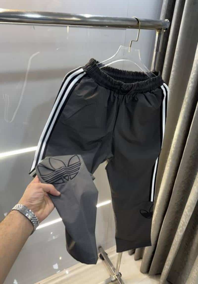 Adida s Dark Grey Embroidery Logo Premium Trackpant Secondary image