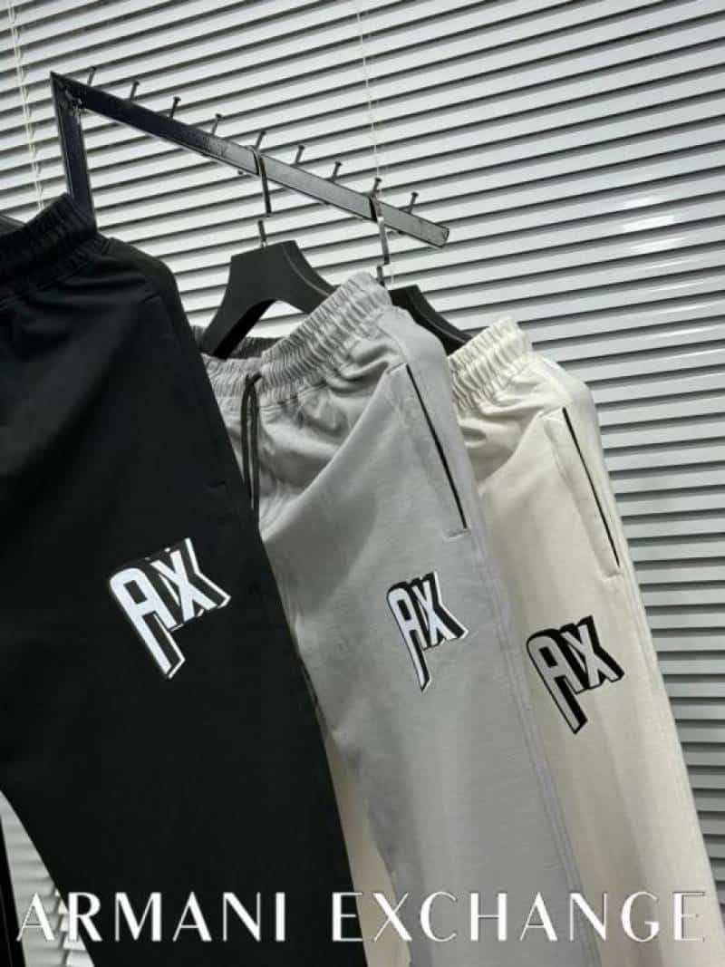 Arman i Exchange Black Logo Patch Imported Trackpant With Carry Bag