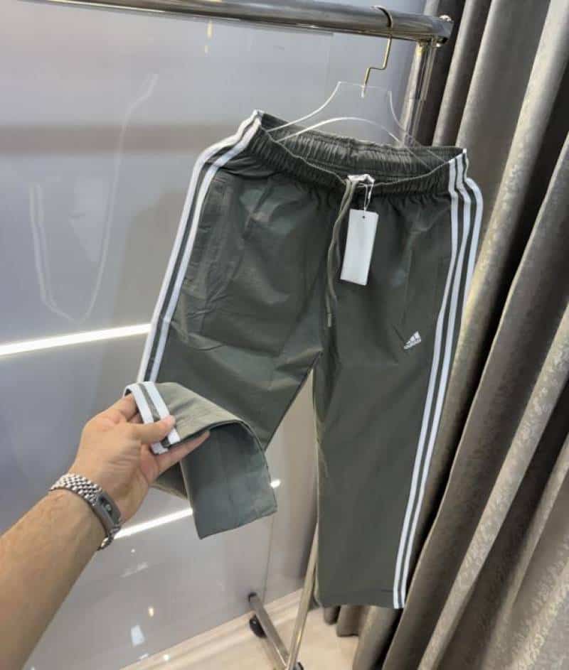 Adida s  grey Embroidery Logo Premium Trackpant
