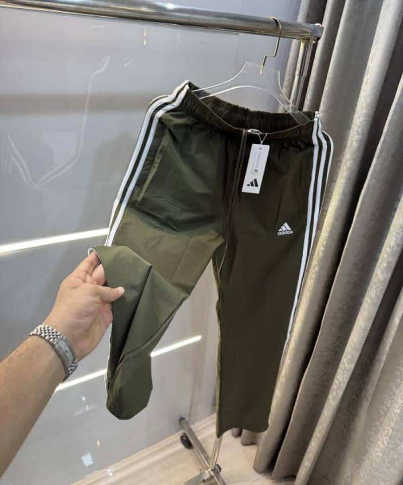Adida s Bottle Green Embroidery Logo Premium Trackpant Secondary image