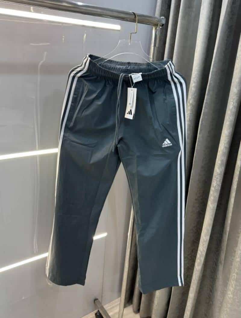 Adida s Grey Embroidery Logo Premium Trackpant