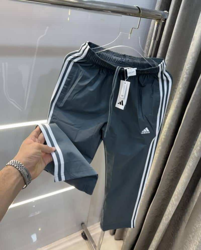 Adida s Grey Embroidery Logo Premium Trackpant