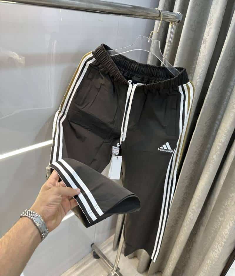 Adida s Balenciag a  Bottle Green Premium Trackpant Secondary image